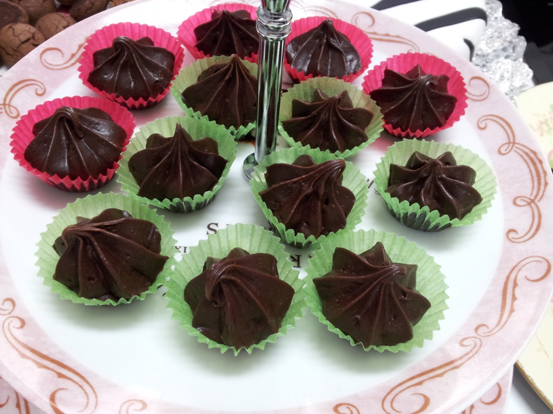 Trufes de xocolata a la taronja