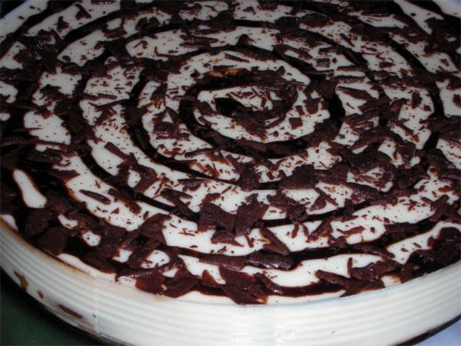 TARTA DE CHOCOLATE BLANCO