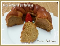 Coca integral de taronja