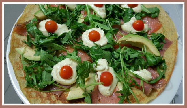 Crepes de trigo sarraceno sin gluten