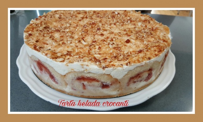 Tarta helada crocanti