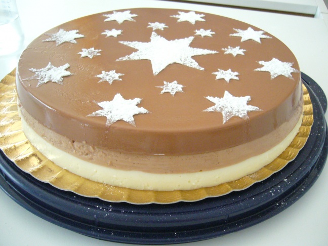 TARTA TRES CHOCOLATES