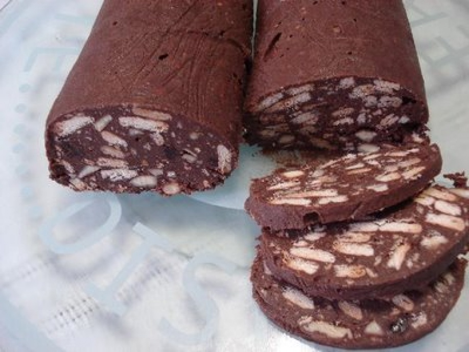 SALCHICHON DE CHOCOLATE