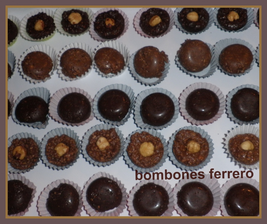 Bombones de avellana (ferrero)