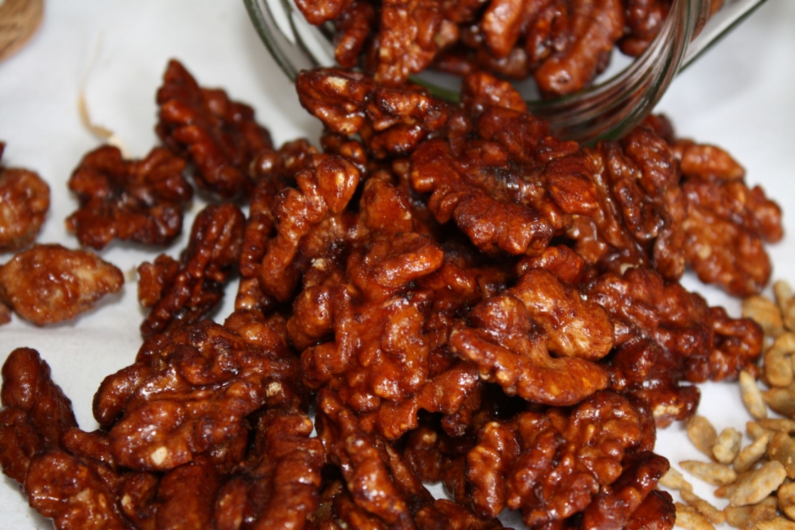 NUECES CARAMELIZADAS (thermomix)