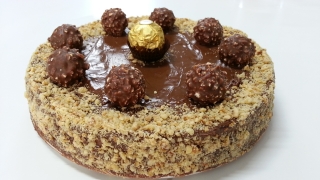 TARTA DE CHOCOLATE CON CUAJADA