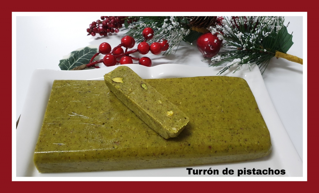 Turron de pistachos
