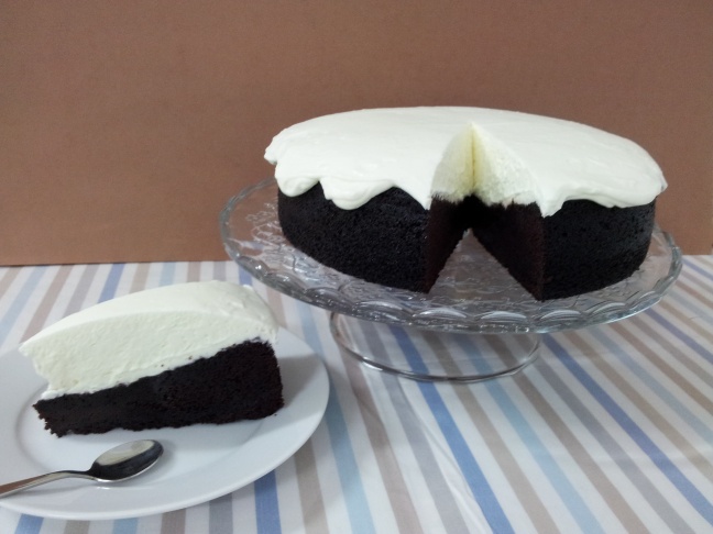 Tarta de cervesa negra guinness