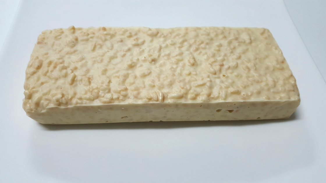 Turrón de chocolate blanco
